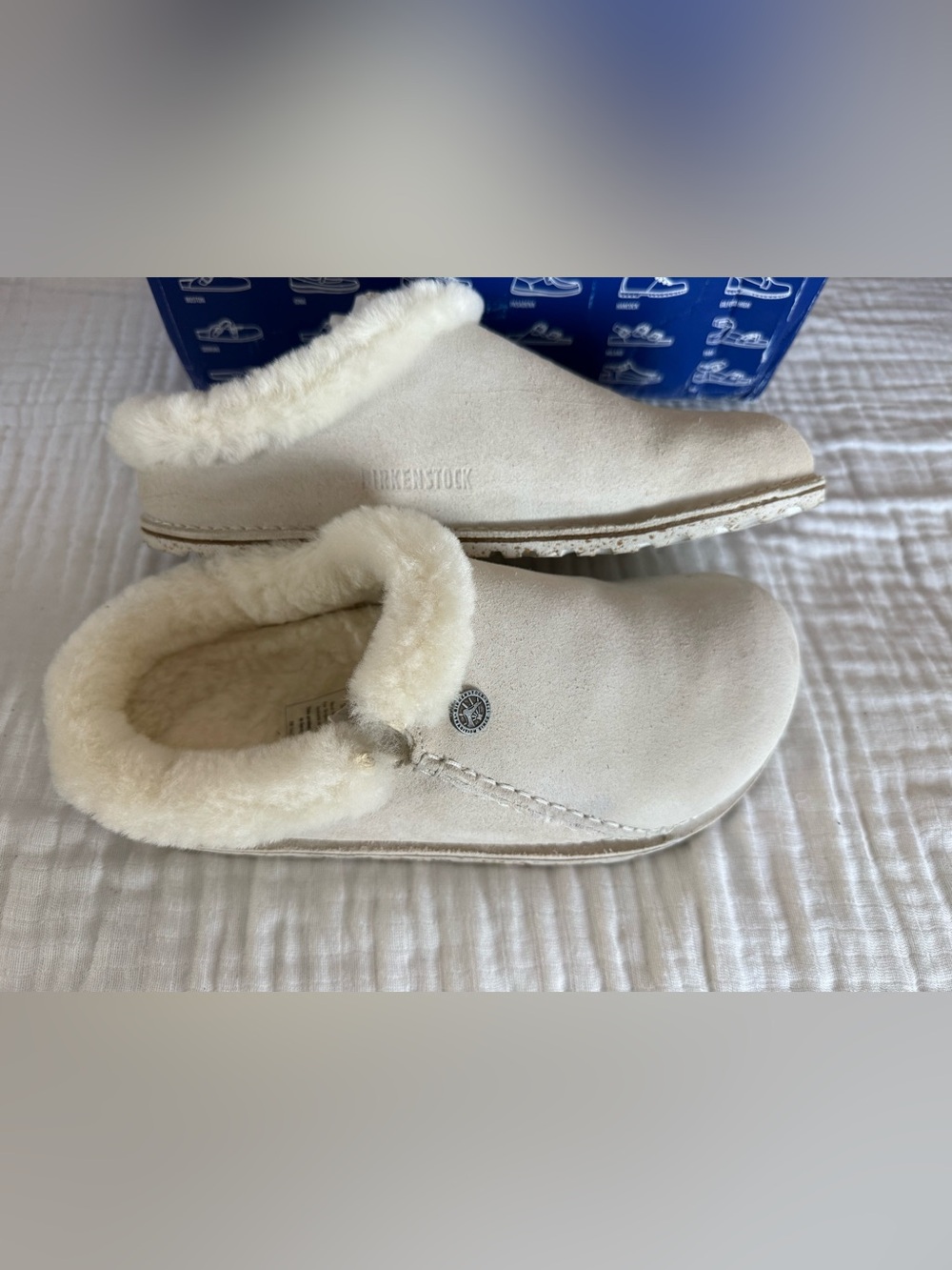 NIB Birkenstock Zermatt Premium Suede Leather Clog Size 39 Medium/Narrow